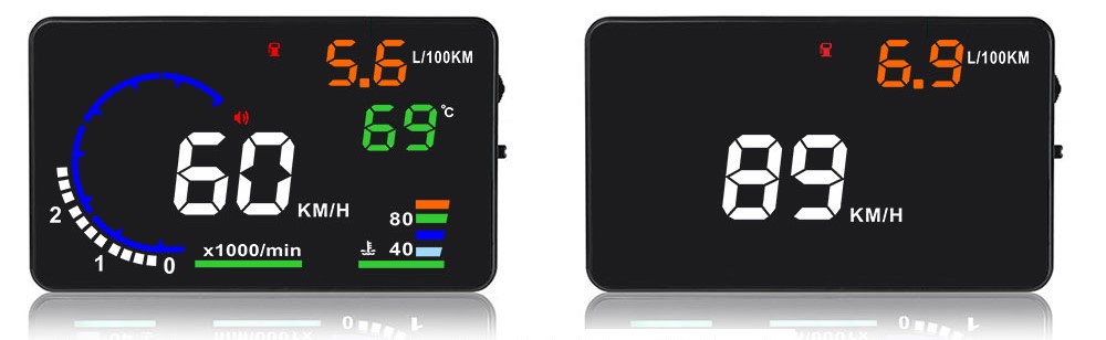 bmode head up display hud a8 evtech_cz rychlostní režimy 2